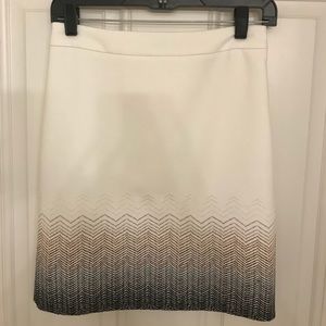 WHBM knee length skirt
